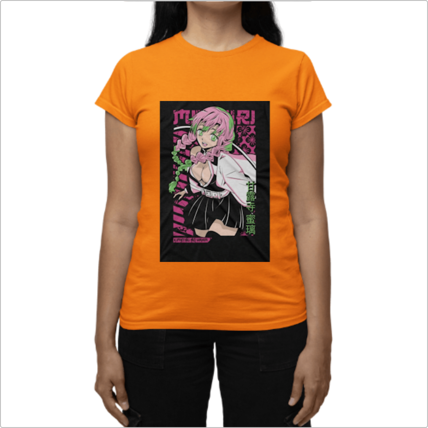 Blusa Baby Look Kimetsu