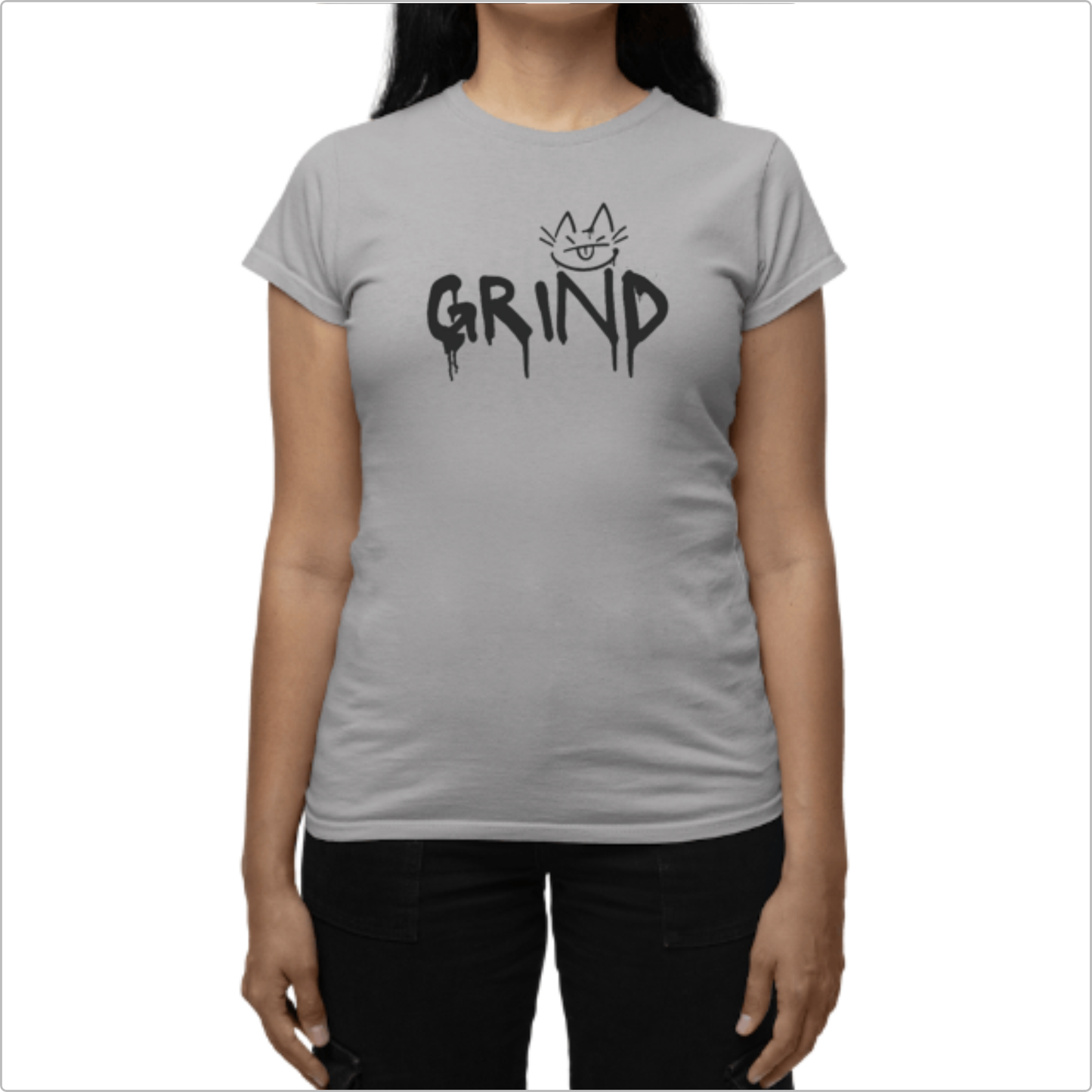 Blusa Baby Look Grind Urso Grafity