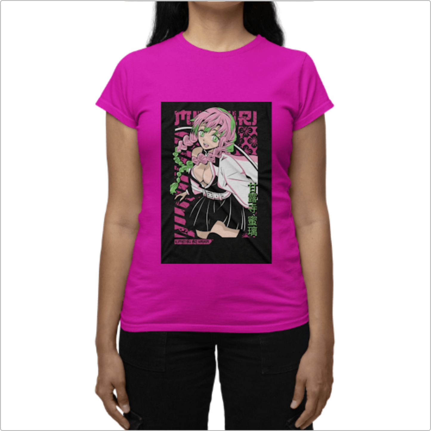 Blusa Baby Look Kimetsu