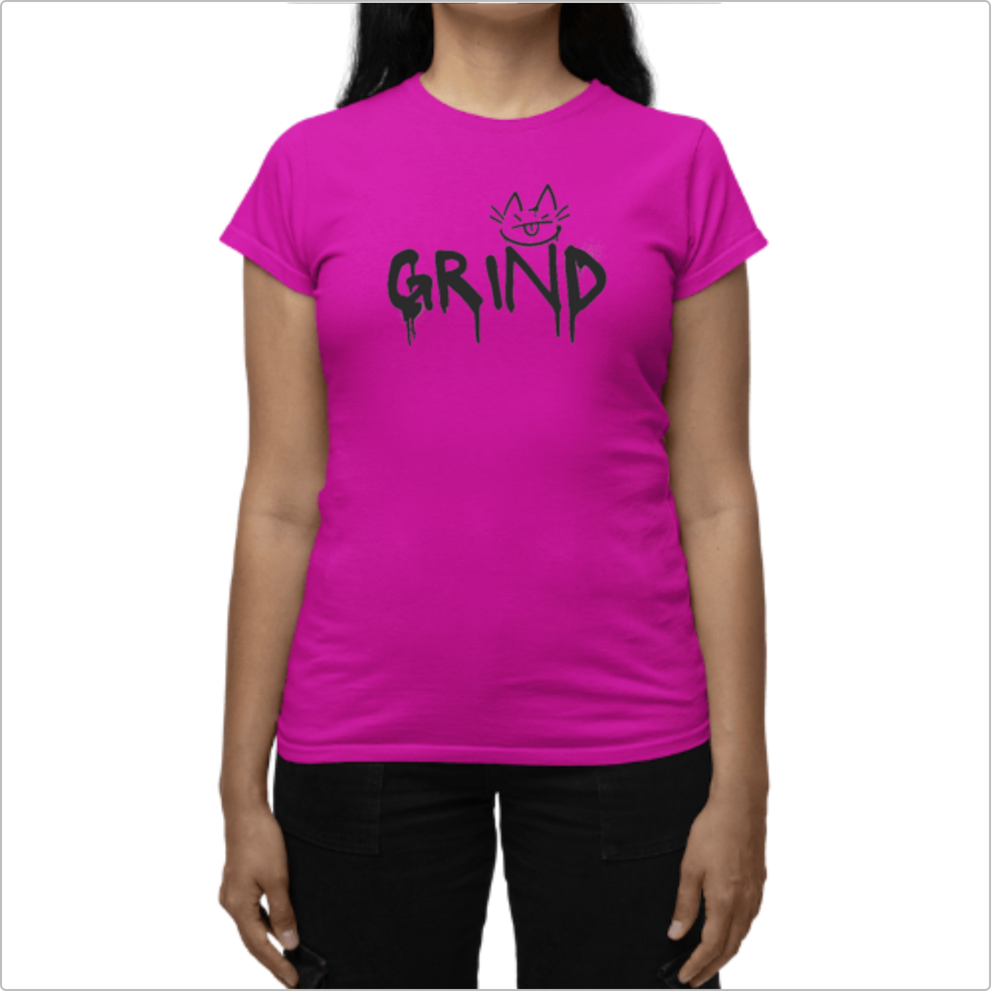 Blusa Baby Look Grind Urso Grafity