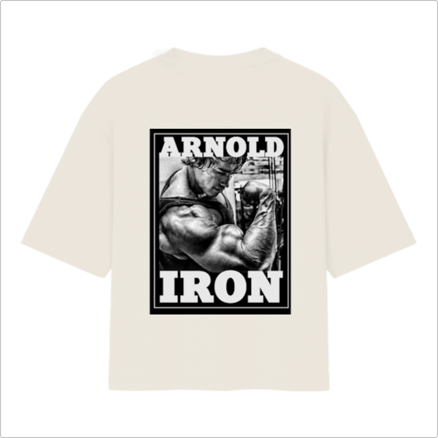 Camiseta Oversized Arnold Iron