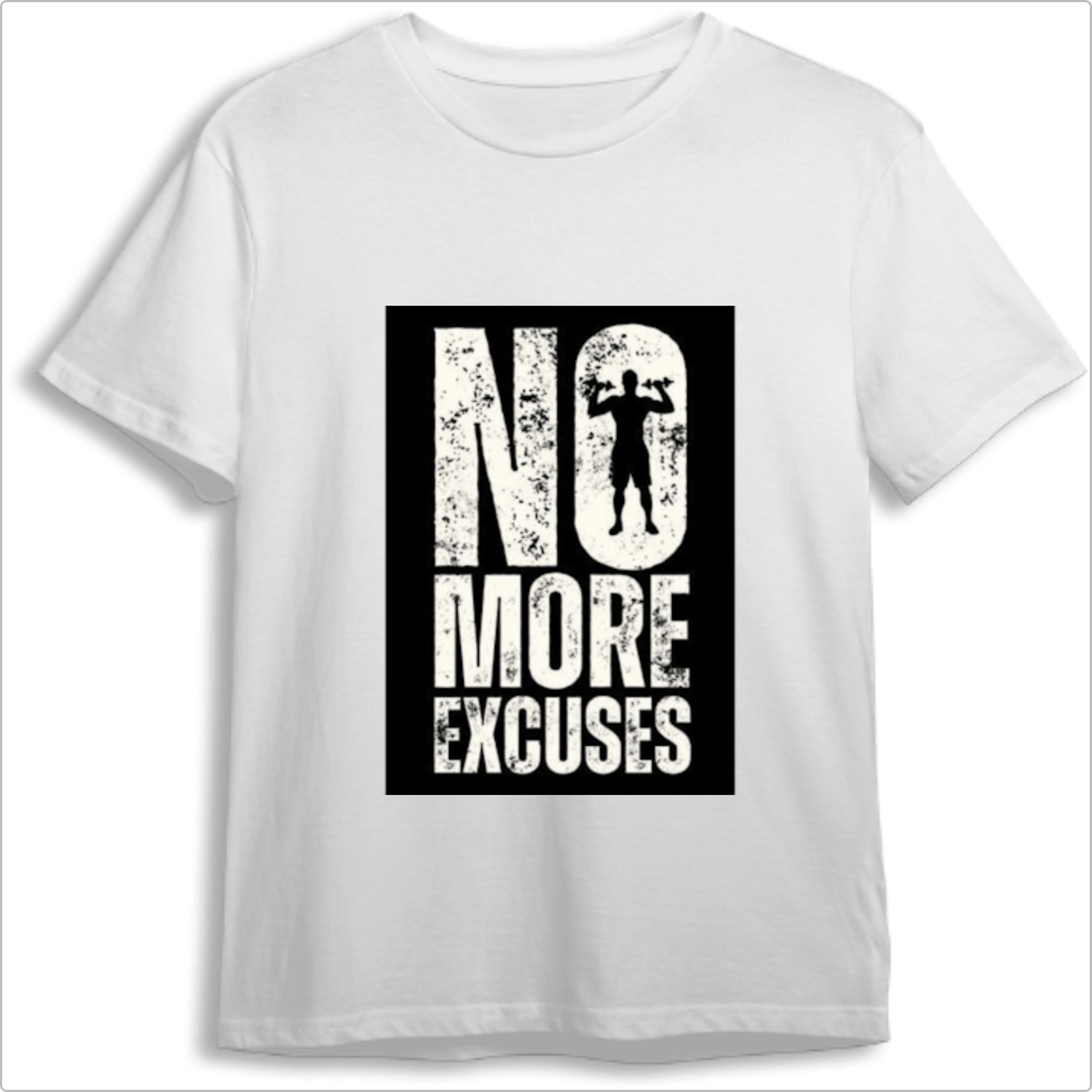 Camiseta Premium Unissex No More Excuses