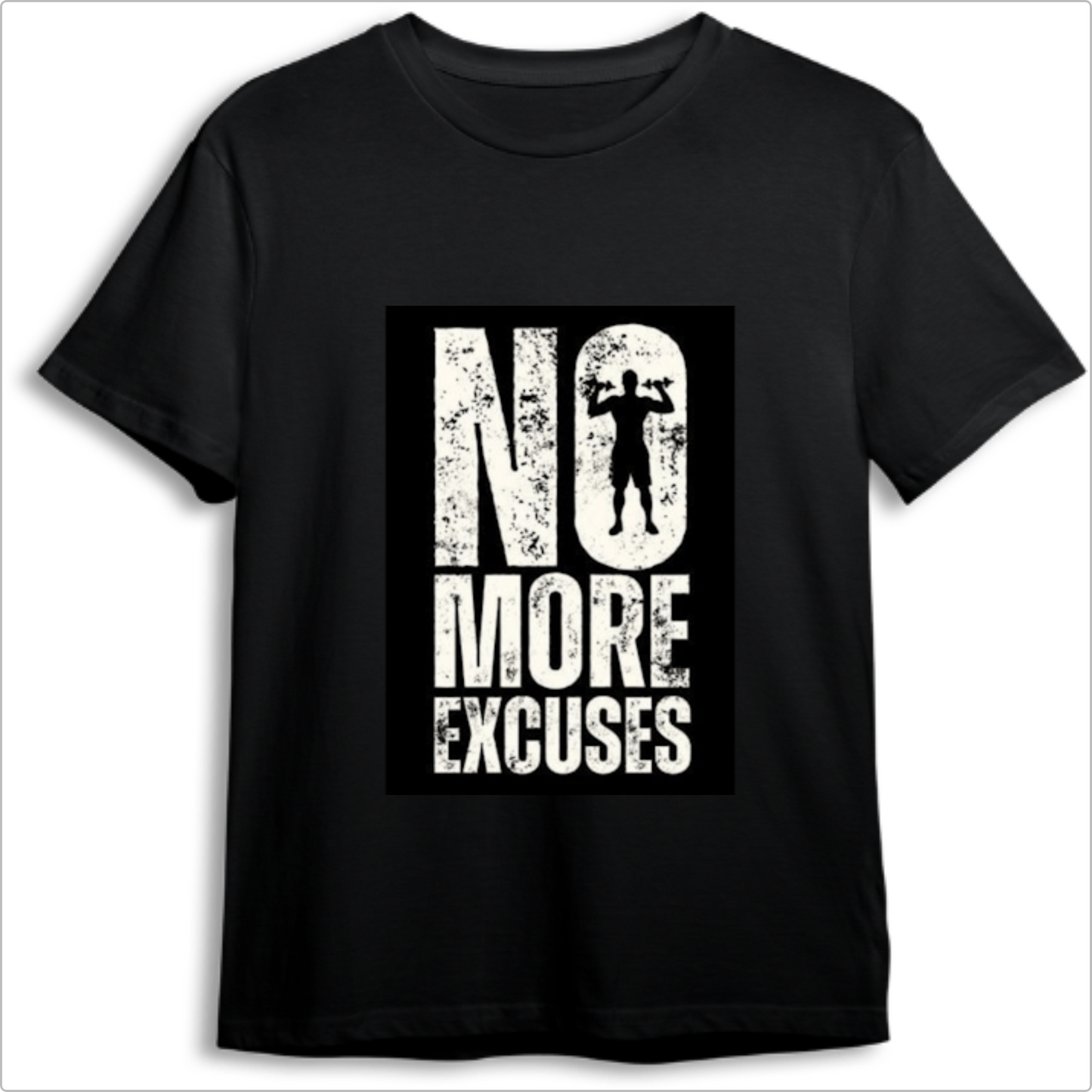 Camiseta Premium Unissex No More Excuses