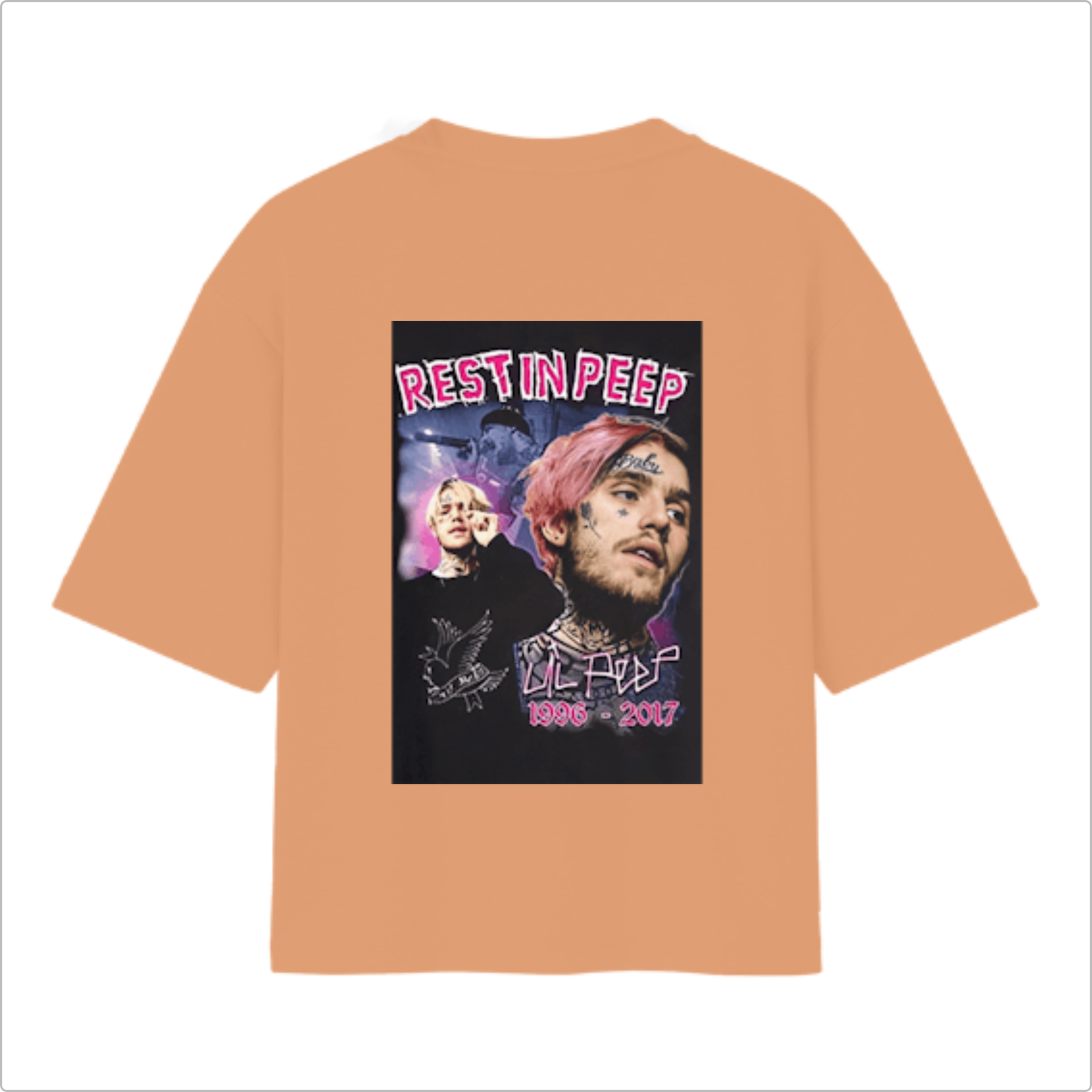 Camiseta Oversized Grind Lil Peep