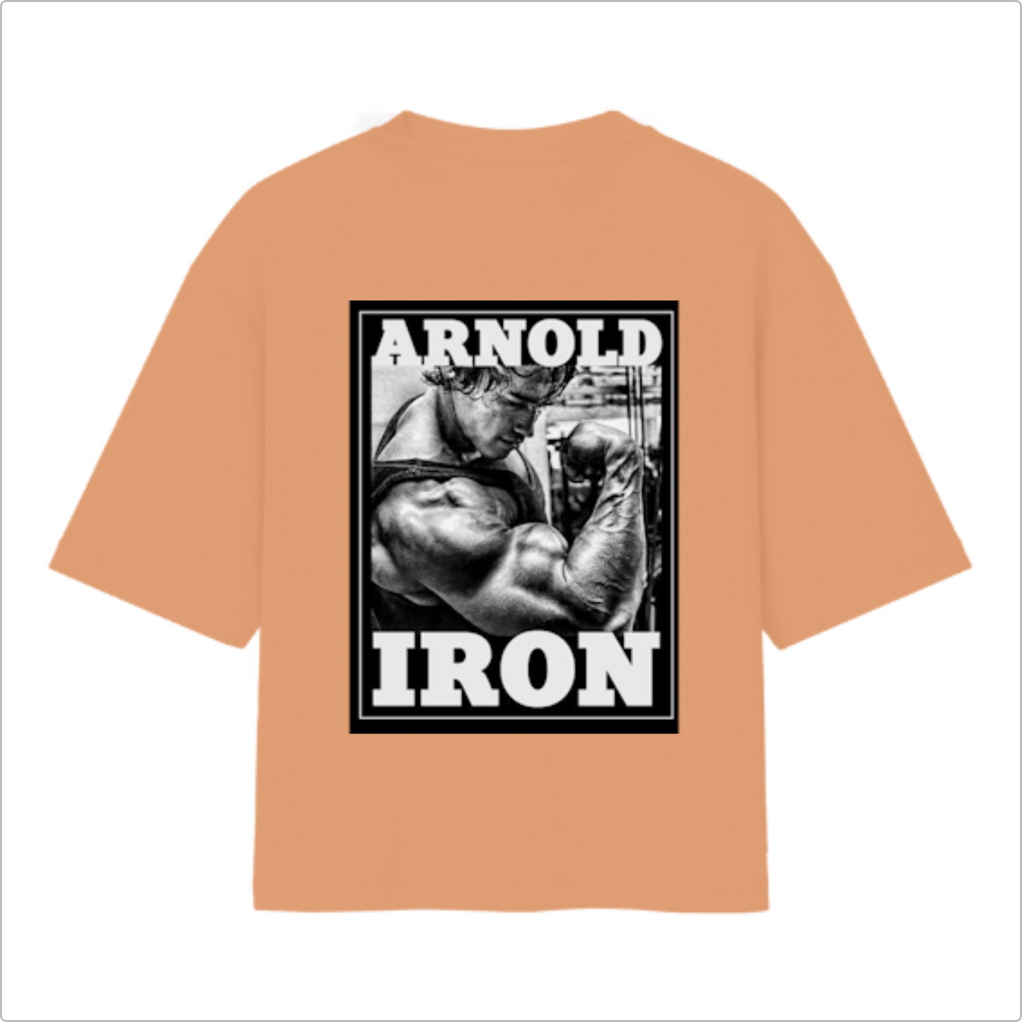 Camiseta Oversized Arnold Iron