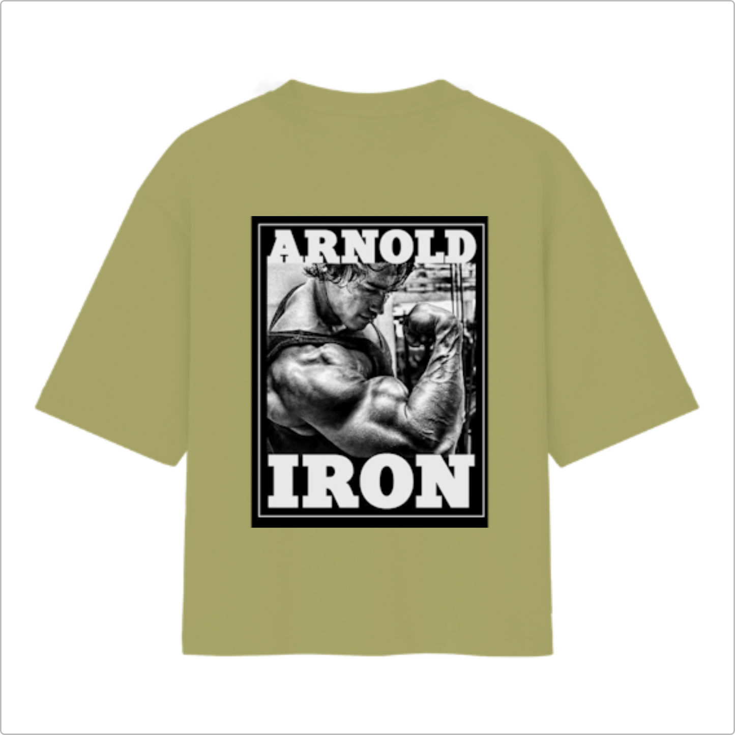 Camiseta Oversized Arnold Iron