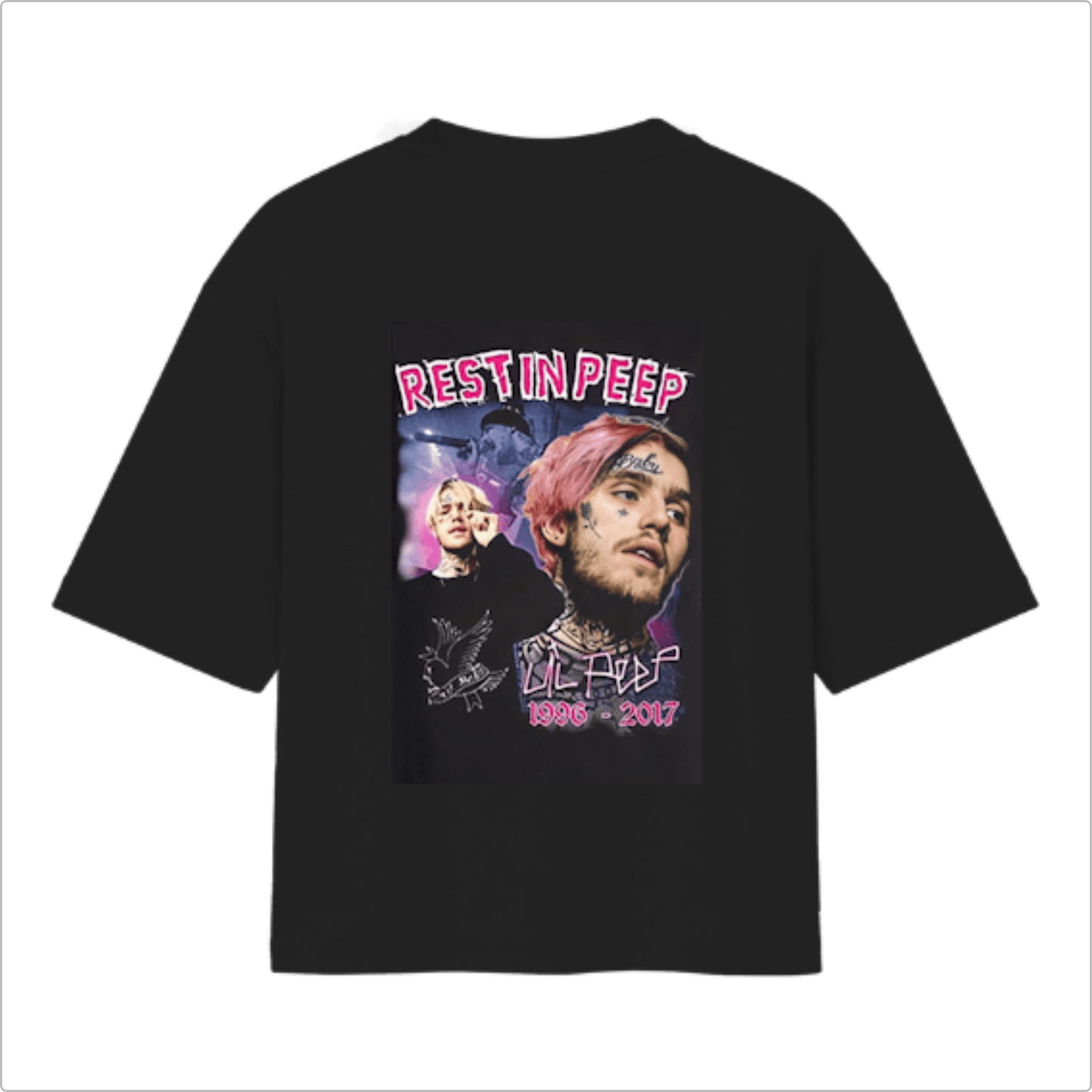 Camiseta Oversized Grind Lil Peep