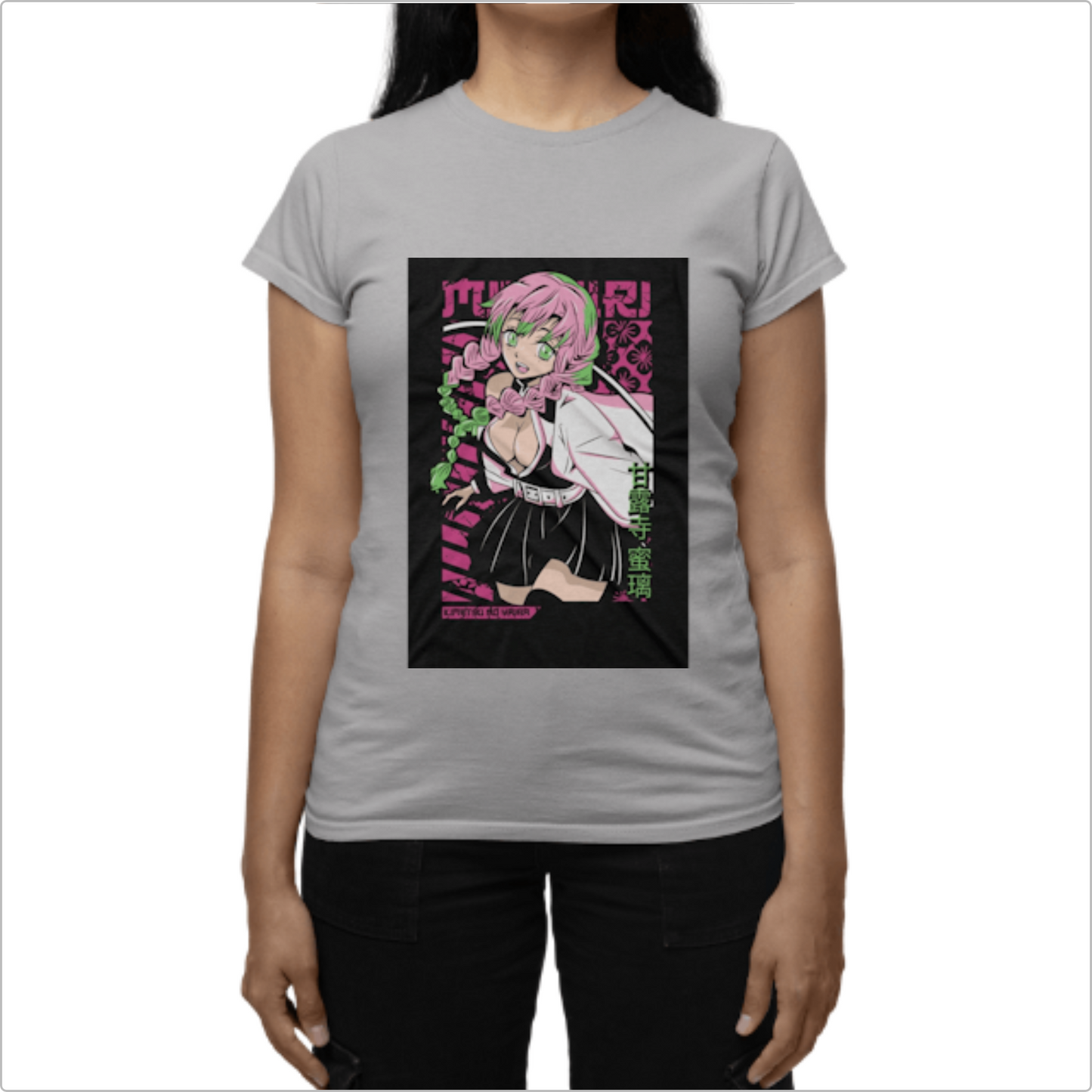 Blusa Baby Look Kimetsu