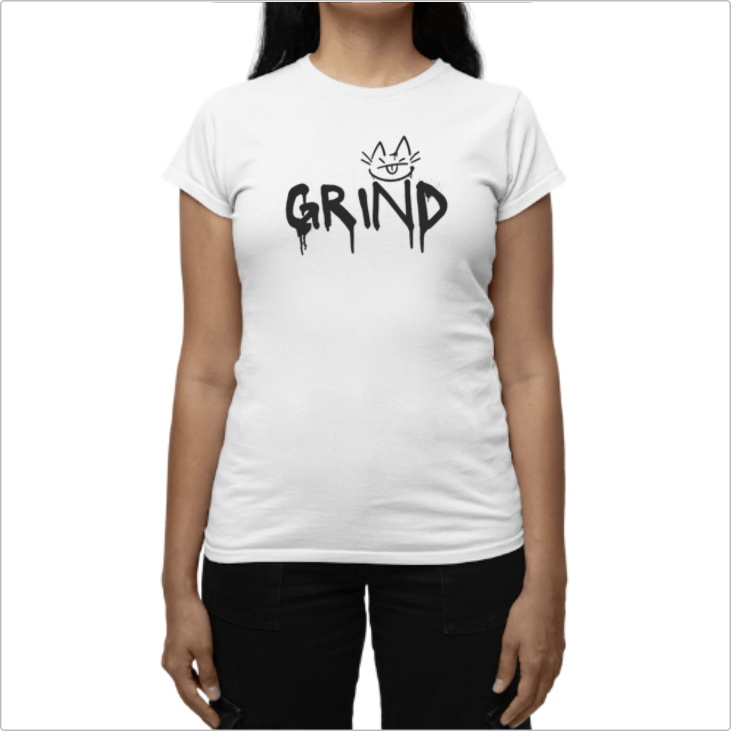 Blusa Baby Look Grind Urso Grafity