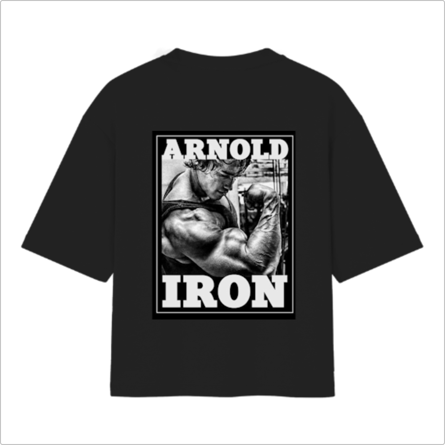 Camiseta Oversized Arnold Iron