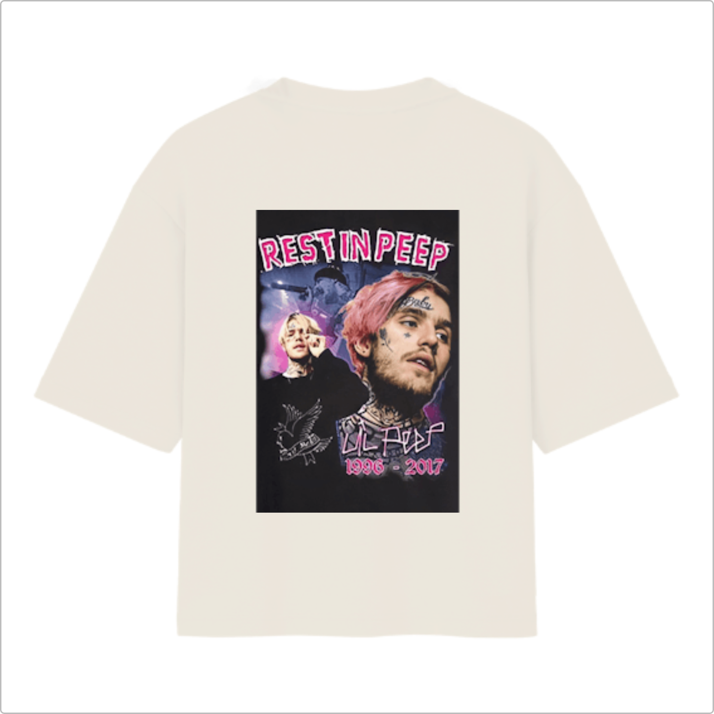 Camiseta Oversized Grind Lil Peep