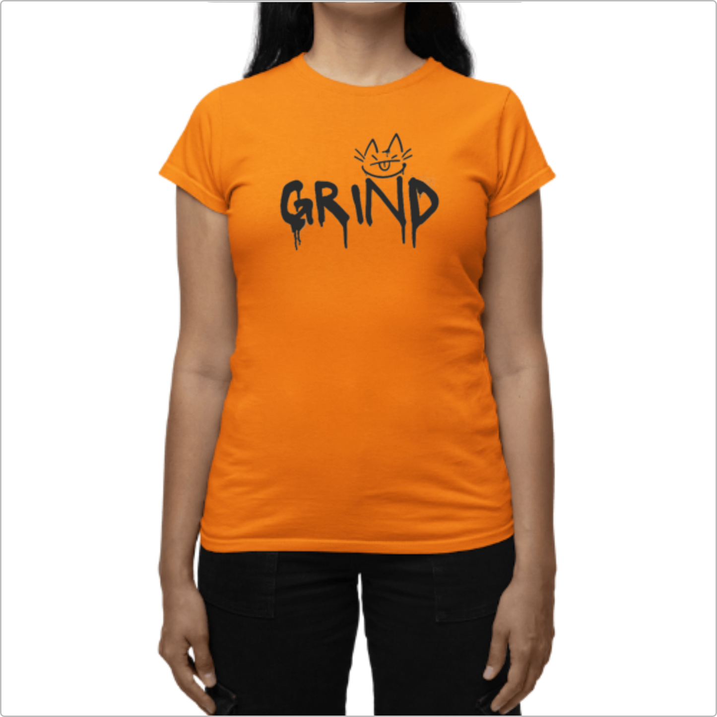 Blusa Baby Look Grind Urso Grafity