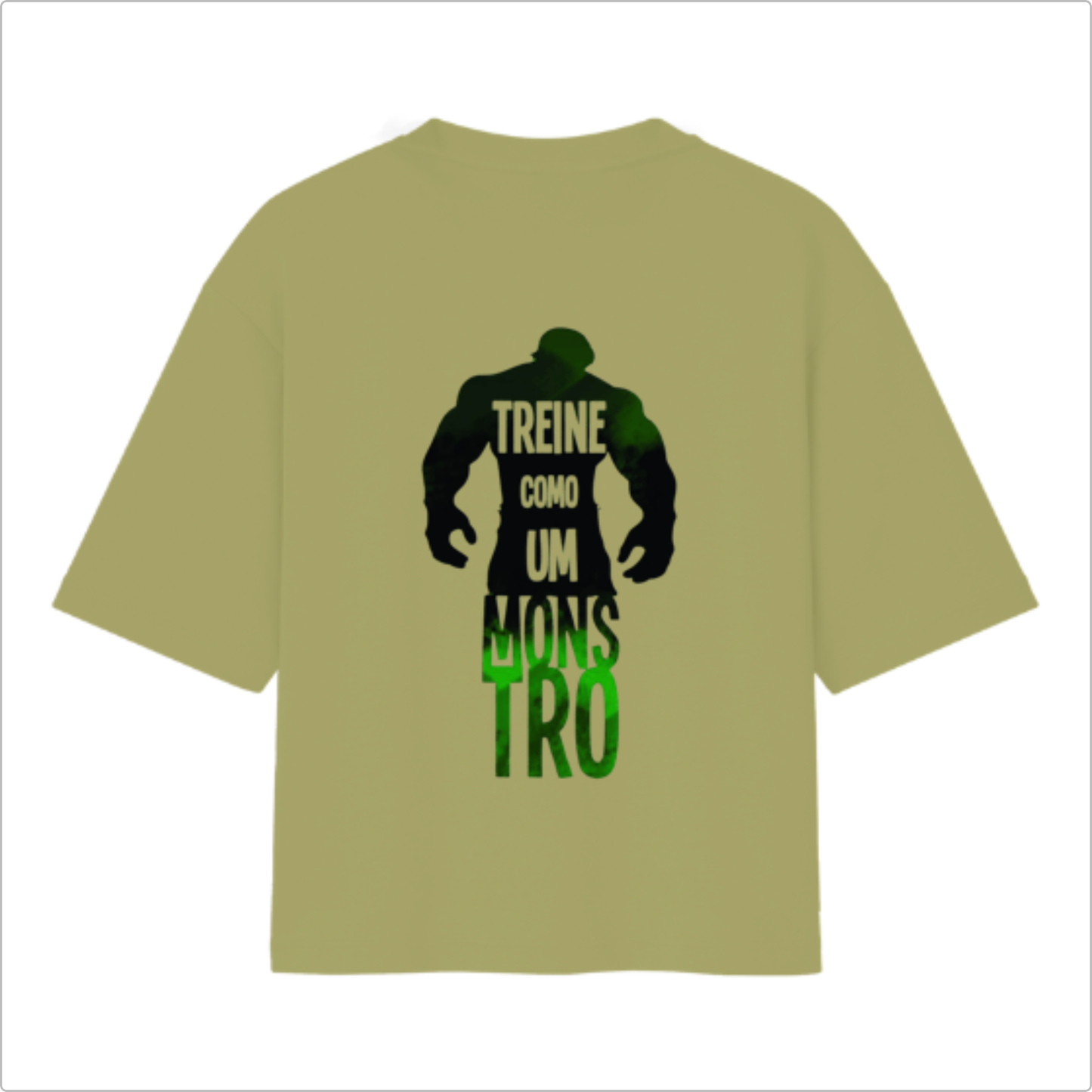 Camiseta Oversized Hulk